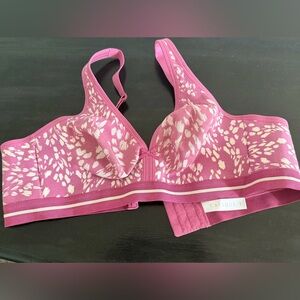 NWOT Cacique Intimates Women's Pink Patterned Bra